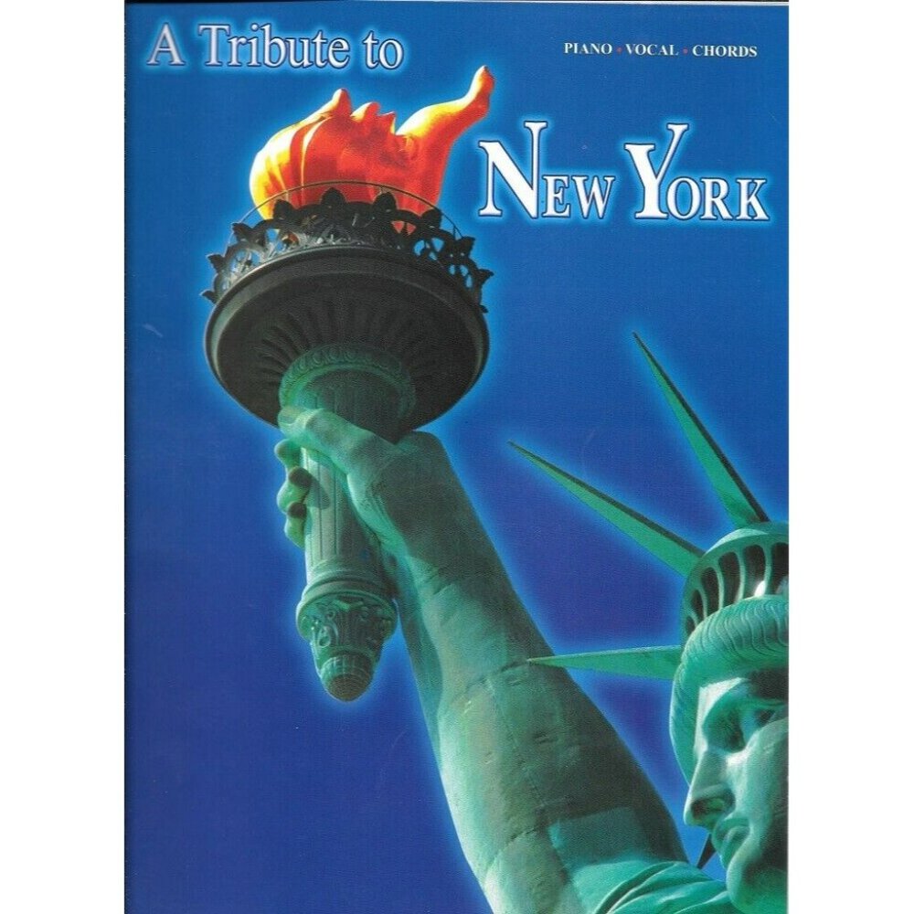 A Tribute to New York Songbook by Alfred Knopf Publishing Company NWOT 30016pb